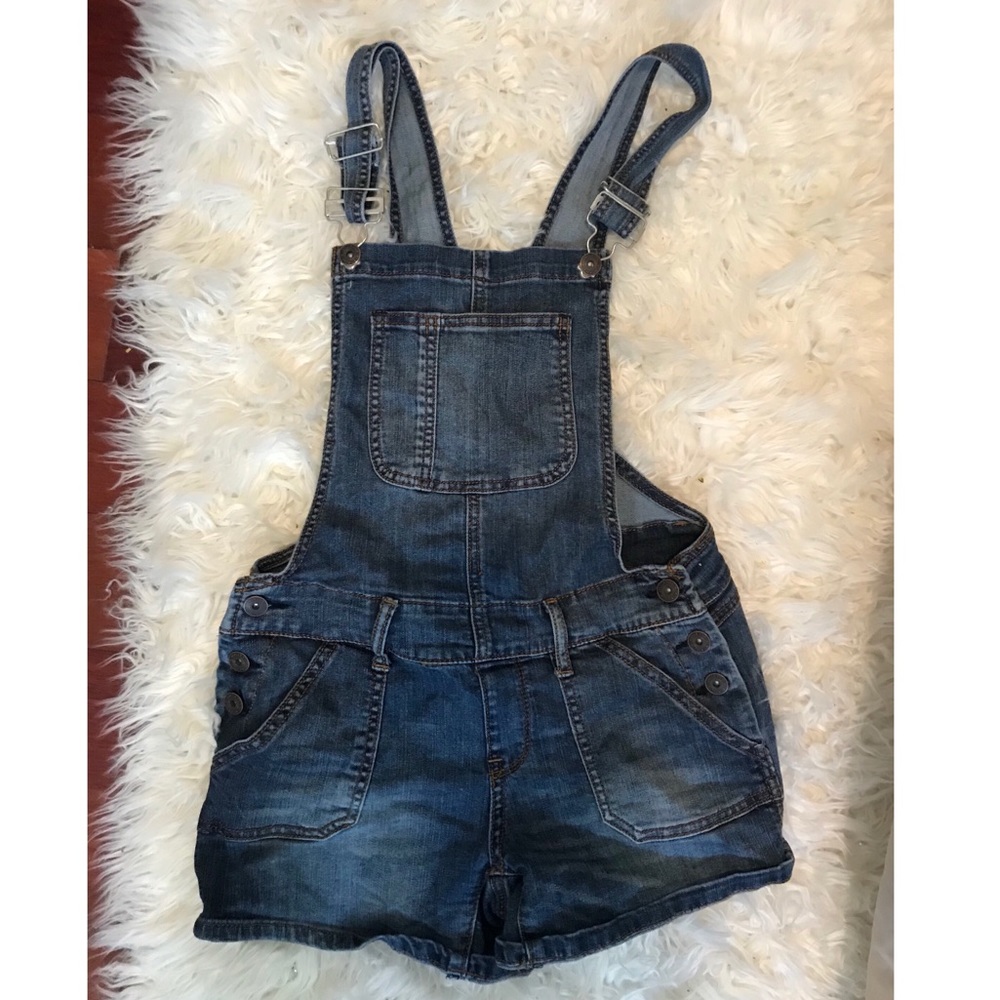 Denim overalls